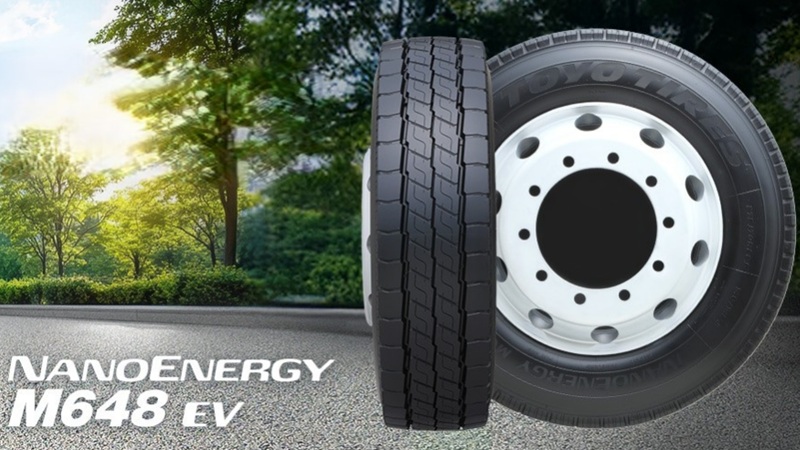 Toyo представила электробусные шины Nanoenergy M648 EV